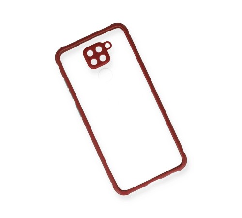 Xiaomi Redmi Note 9 Kılıf Miami Şeffaf Silikon - Fuşya Xiaomi Redmi Note 9 Kılıf Miami Şeffaf Silikon - Fuşya