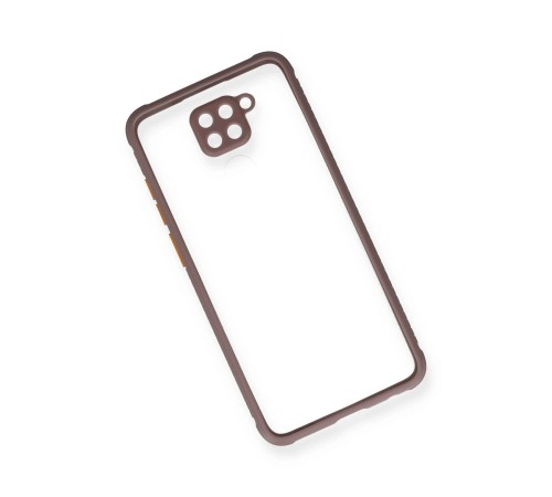 Xiaomi Redmi Note 9 Kılıf Miami Şeffaf Silikon - Açık Mor Xiaomi Redmi Note 9 Kılıf Miami Şeffaf Silikon - Açık Mor