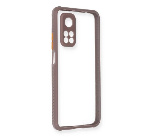 Xiaomi Mi 10T Pro Kılıf Miami Şeffaf Silikon - Açık Mor Xiaomi Mi 10T Pro Kılıf Miami Şeffaf Silikon - Açık Mor
