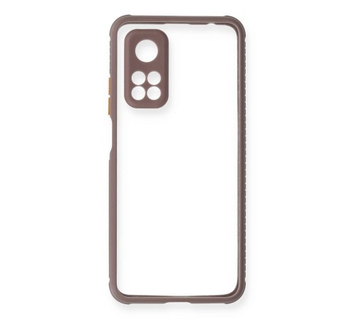 Xiaomi Mi 10T Pro Kılıf Miami Şeffaf Silikon - Açık Mor Xiaomi Mi 10T Pro Kılıf Miami Şeffaf Silikon - Açık Mor