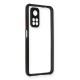 Xiaomi Mi 10T Pro Kılıf Miami Şeffaf Silikon - Siyah