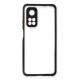 Xiaomi Mi 10T Pro Kılıf Miami Şeffaf Silikon - Siyah