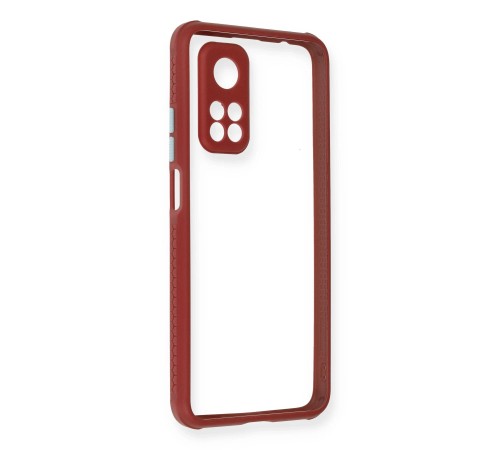 Xiaomi Mi 10T Pro Kılıf Miami Şeffaf Silikon - Fuşya Xiaomi Mi 10T Pro Kılıf Miami Şeffaf Silikon - Fuşya