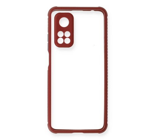 Xiaomi Mi 10T Pro Kılıf Miami Şeffaf Silikon - Fuşya Xiaomi Mi 10T Pro Kılıf Miami Şeffaf Silikon - Fuşya