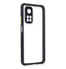 Xiaomi Mi 10T Pro Kılıf Miami Şeffaf Silikon - Lacivert
