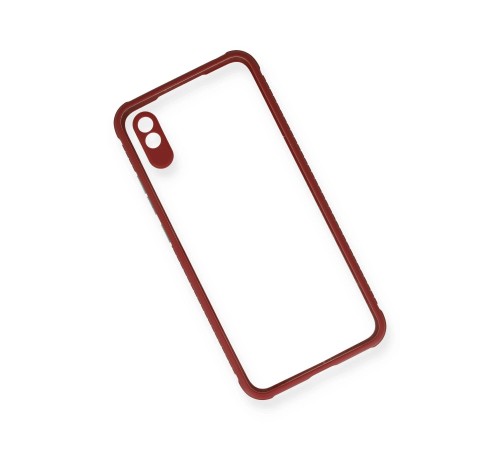 Xiaomi Redmi 9A Kılıf Miami Şeffaf Silikon - Fuşya Xiaomi Redmi 9A Kılıf Miami Şeffaf Silikon - Fuşya
