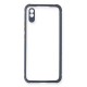 Xiaomi Redmi 9A Kılıf Miami Şeffaf Silikon - Gri
