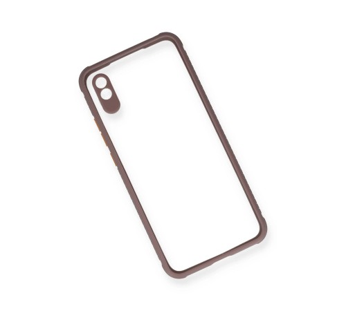 Xiaomi Redmi 9A Kılıf Miami Şeffaf Silikon - Açık Mor Xiaomi Redmi 9A Kılıf Miami Şeffaf Silikon - Açık Mor
