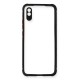 Xiaomi Redmi 9A Kılıf Miami Şeffaf Silikon - Siyah