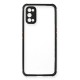 Realme 7 Pro Kılıf Miami Şeffaf Silikon - Siyah