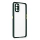 Realme 7 Pro Kılıf Miami Şeffaf Silikon - Koyu Yeşil