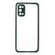 Realme 7 Pro Kılıf Miami Şeffaf Silikon - Koyu Yeşil
