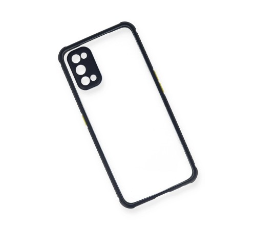 Realme 7 Pro Kılıf Miami Şeffaf Silikon - Lacivert