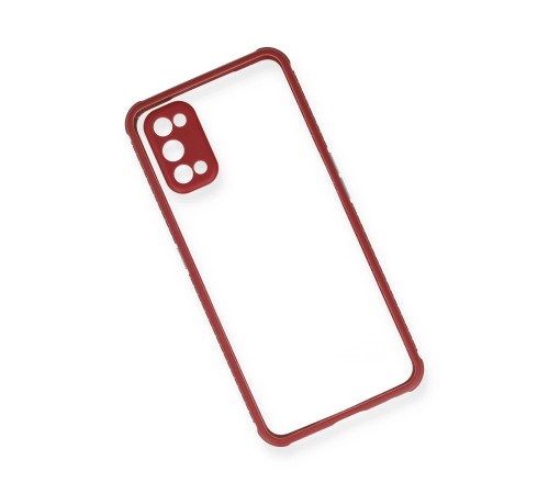 Realme 7 Pro Kılıf Miami Şeffaf Silikon - Fuşya