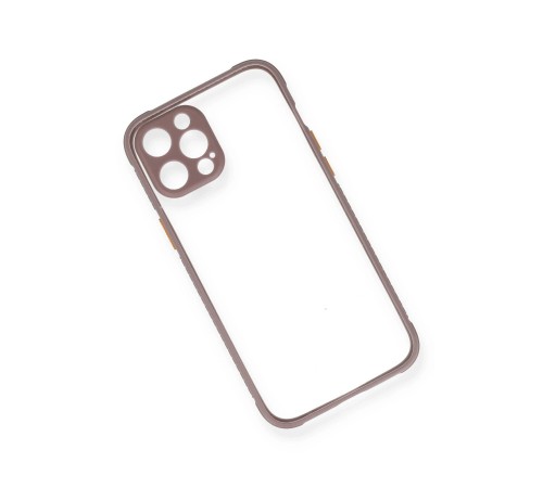 iPhone 12 Pro Kılıf Miami Şeffaf Silikon - Açık Mor iPhone 12 Pro Kılıf Miami Şeffaf Silikon - Açık Mor