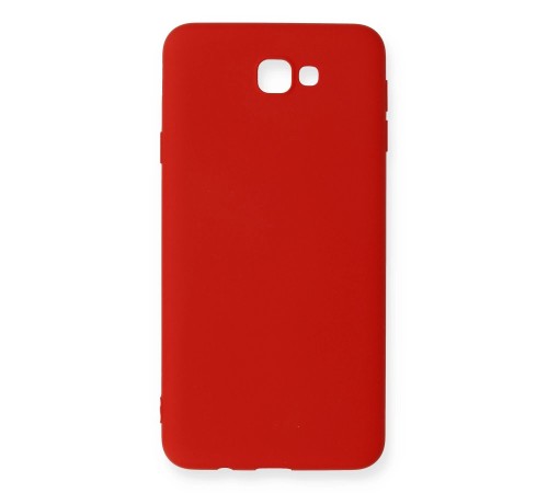 Samsung Galaxy J7 Prime Kılıf Nano içi Kadife Silikon - Kırmızı Samsung Galaxy J7 Prime Kılıf Nano içi Kadife Silikon - Kırmızı