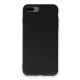 iPhone 7 Plus Kılıf Nano içi Kadife Silikon - Siyah