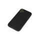 iPhone 11 Kılıf Nano içi Kadife Silikon - Siyah