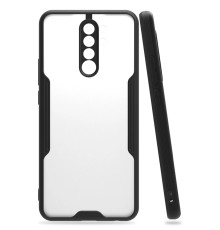 Xiaomi Redmi 9 Kılıf Platin Silikon - Siyah