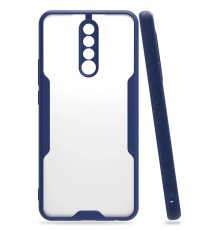 Xiaomi Redmi 9 Kılıf Platin Silikon - Lacivert