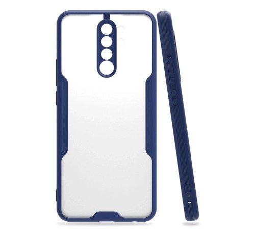 Xiaomi Redmi 9 Kılıf Platin Silikon - Lacivert Xiaomi Redmi 9 Kılıf Platin Silikon - Lacivert