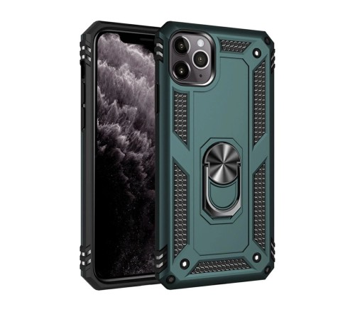 iPhone 11 Pro Kılıf Sofya Yüzüklü Silikon Kapak - Yeşil iPhone 11 Pro Kılıf Sofya Yüzüklü Silikon Kapak - Yeşil