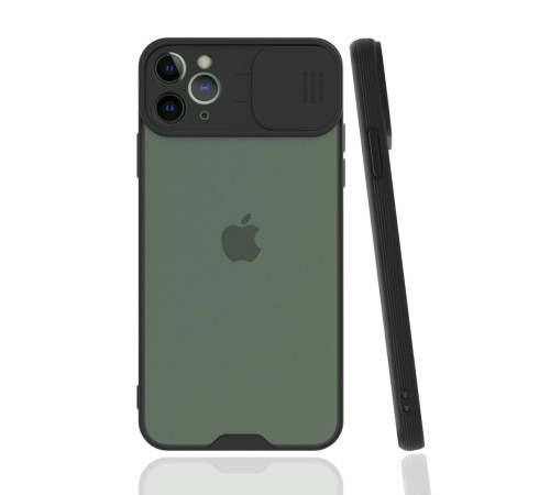 iPhone 11 Pro Kılıf Platin Kamera Koruma Silikon - Siyah iPhone 11 Pro Kılıf Platin Kamera Koruma Silikon - Siyah