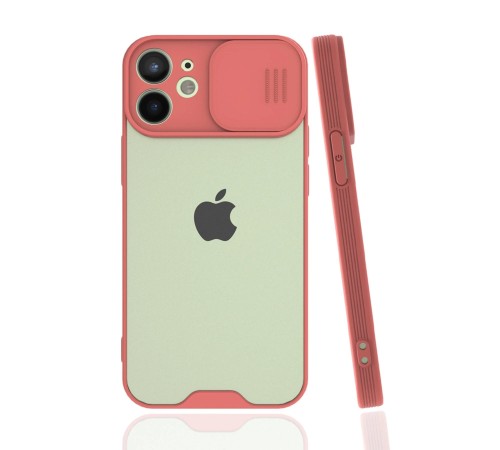 iPhone 12 Mini Kılıf Platin Kamera Koruma Silikon - Pembe iPhone 12 Mini Kılıf Platin Kamera Koruma Silikon - Pembe