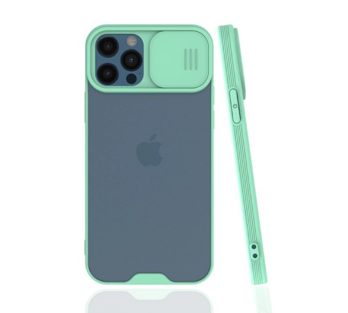 iPhone 12 Pro Max Kılıf Platin Kamera Koruma Silikon - Açık Yeşil iPhone 12 Pro Max Kılıf Platin Kamera Koruma Silikon - Açık Yeşil