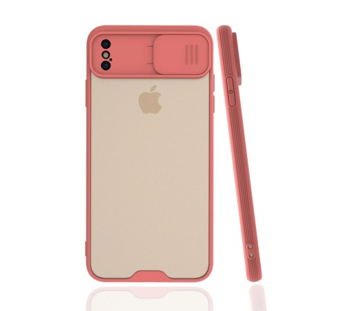 iPhone XS Max Kılıf Platin Kamera Koruma Silikon - Pembe iPhone XS Max Kılıf Platin Kamera Koruma Silikon - Pembe