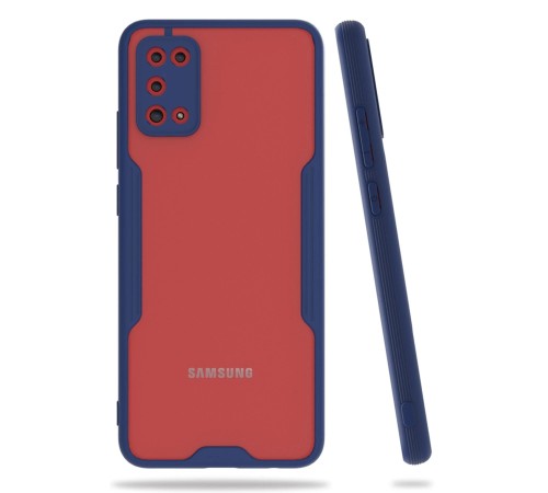 Samsung Galaxy A02S Kılıf Platin Silikon - Lacivert Samsung Galaxy A02S Kılıf Platin Silikon - Lacivert
