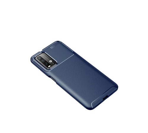 Xiaomi Redmi 9T Kılıf Auto Focus Karbon Kapak - Lacivert Xiaomi Redmi 9T Kılıf Auto Focus Karbon Kapak - Lacivert