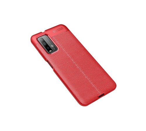 Xiaomi Redmi 9T Kılıf Auto Focus Kapak - Kırmızı