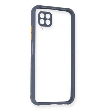 Huawei P40 Lite Kılıf Miami Şeffaf Silikon - Gri