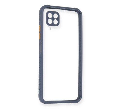 Huawei P40 Lite Kılıf Miami Şeffaf Silikon - Gri Huawei P40 Lite Kılıf Miami Şeffaf Silikon - Gri