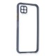 Huawei P40 Lite Kılıf Miami Şeffaf Silikon - Gri