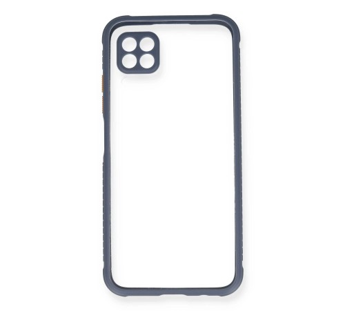 Huawei P40 Lite Kılıf Miami Şeffaf Silikon - Gri Huawei P40 Lite Kılıf Miami Şeffaf Silikon - Gri