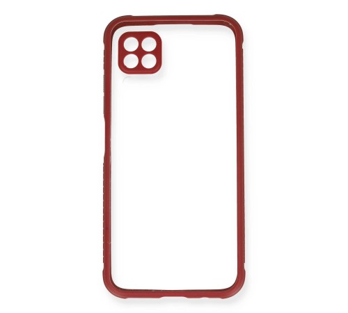Huawei P40 Lite Kılıf Miami Şeffaf Silikon - Fuşya Huawei P40 Lite Kılıf Miami Şeffaf Silikon - Fuşya