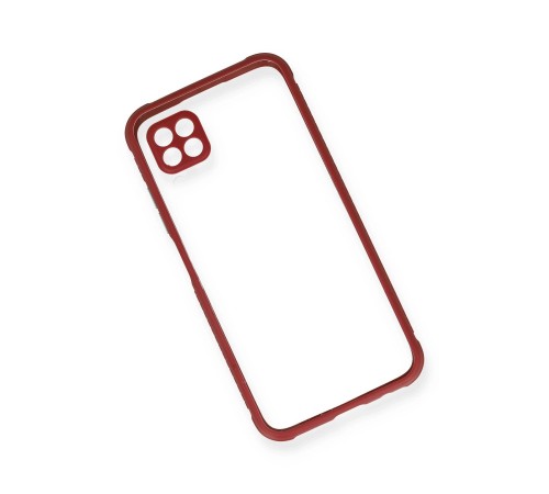 Huawei P40 Lite Kılıf Miami Şeffaf Silikon - Fuşya Huawei P40 Lite Kılıf Miami Şeffaf Silikon - Fuşya