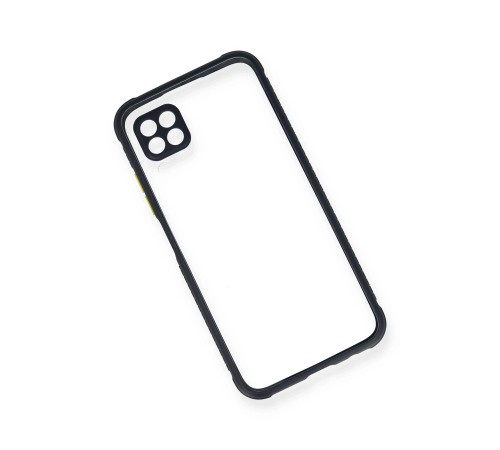 Huawei P40 Lite Kılıf Miami Şeffaf Silikon - Lacivert Huawei P40 Lite Kılıf Miami Şeffaf Silikon - Lacivert