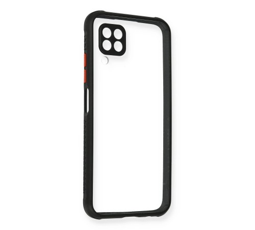 Huawei P40 Lite Kılıf Miami Şeffaf Silikon - Siyah Huawei P40 Lite Kılıf Miami Şeffaf Silikon - Siyah