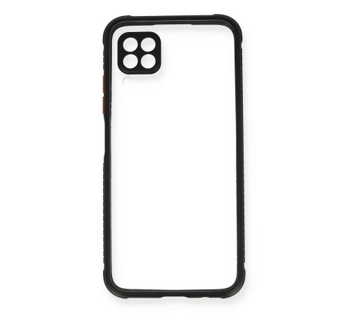 Huawei P40 Lite Kılıf Miami Şeffaf Silikon - Siyah Huawei P40 Lite Kılıf Miami Şeffaf Silikon - Siyah