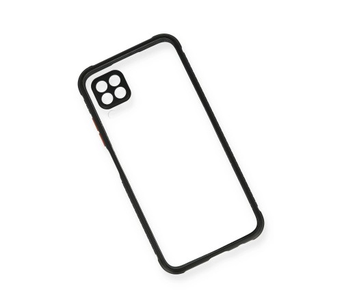 Huawei P40 Lite Kılıf Miami Şeffaf Silikon - Siyah Huawei P40 Lite Kılıf Miami Şeffaf Silikon - Siyah