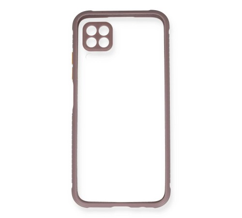 Huawei P40 Lite Kılıf Miami Şeffaf Silikon - Açık Mor Huawei P40 Lite Kılıf Miami Şeffaf Silikon - Açık Mor