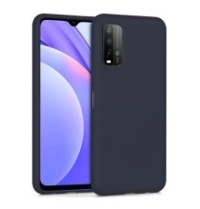 Xiaomi Redmi 9T Kılıf Nano içi Kadife Silikon - Siyah