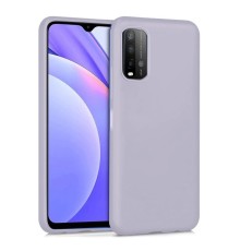 Xiaomi Redmi 9T Kılıf Nano içi Kadife Silikon - Lila