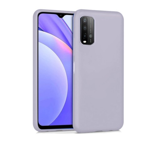 Xiaomi Redmi 9T Kılıf Nano içi Kadife Silikon - Lila