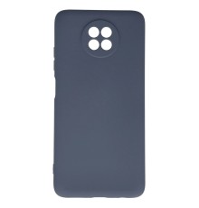 Xiaomi Redmi Note 9 5G Kılıf Nano içi Kadife Silikon - Gri