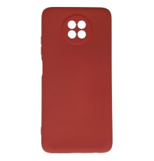 Xiaomi Redmi Note 9 5G Kılıf Nano içi Kadife Silikon - Kiremit