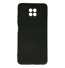 Xiaomi Redmi Note 9 5G Kılıf Nano içi Kadife Silikon - Siyah
